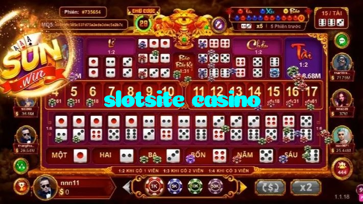 slotsite casino casino presented on mobile device in Pakistan with slots and live games